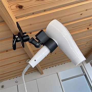 桌面吹風機支架免打孔夾子大號彈簧夾懶人免手拿金屬大力夾固定