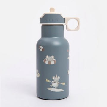 NUUROO不鏽鋼保溫水壺350ml 衝浪小英雄