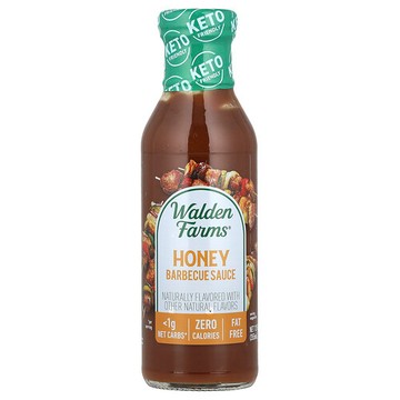 Walden Farms, 蜂蜜燒烤醬，12盎司（340克）