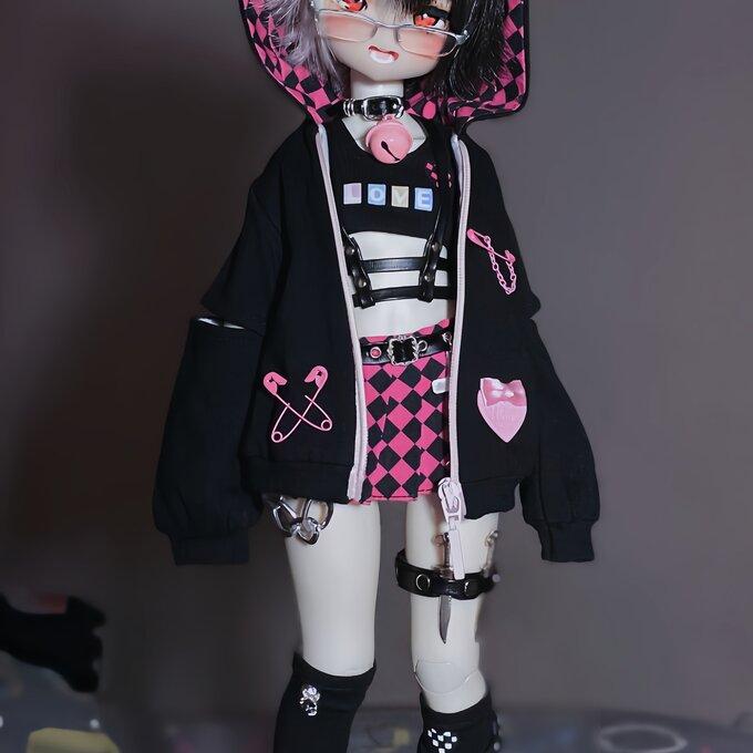 mddドール服 4点セットbjd1 4ドール衣装