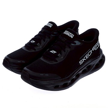 SKECHERS 男鞋 慢跑系列 瞬穿舒適科技 GO RUN MAX CUSHIONING GLIDE-STEP - 220421BBK