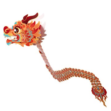 「美可節慶材料」中秋節舞龍燈籠手工diy兒童製作材料包手持發光花燈玩具