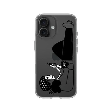 iPhone 16 Clear Case（相機按鈕） 透明 - Abei - Late Night Chillout