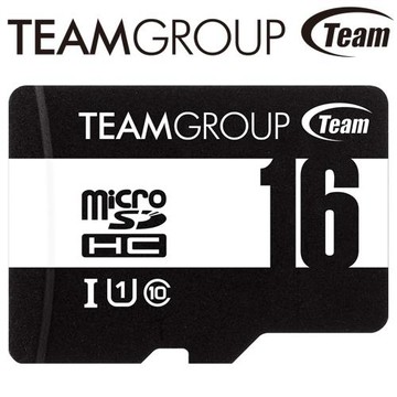 Team 十銓 16GB 80MB/s microSDHC U1 記憶卡
