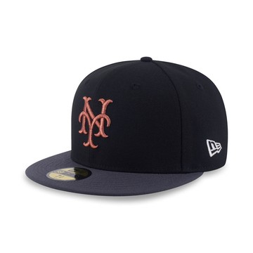 NEW ERA 男女 59FIFTY 59FIFTY PACK - METALLIC 紐約大都會 黑/石墨 NE14700990