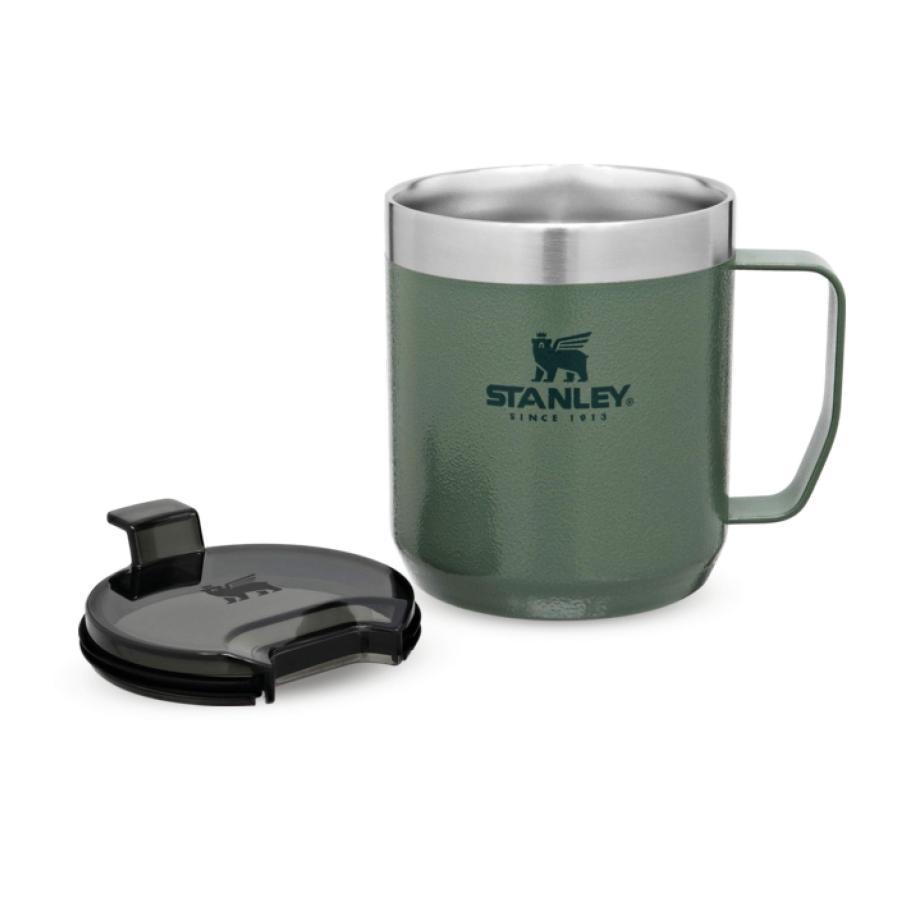 Stanley Classic Legendary Vacuum Insulated Tumbler-Stainless Steel Camp Mug, Count Hammertone Green