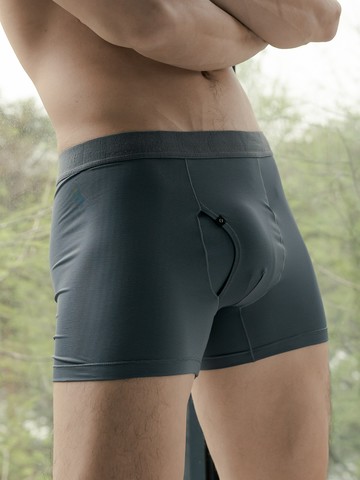 都會機能內著｜合身平口四角褲 Boxer Brief｜消除異味・吸濕涼爽，維持清新