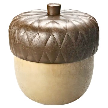 QUALy Acorntainer 橡果盒  咖啡色  1個