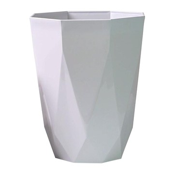 Morning Scent 北歐風格現代經典八角花盆  1個  白色  中號(29cmX34cm)