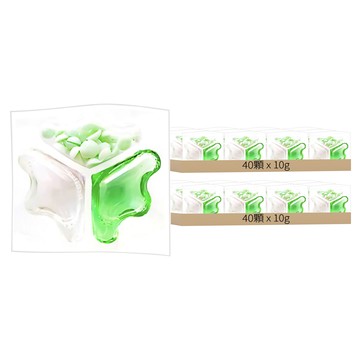 三合一洗衣膠囊 蘋果清香 s006 10g  40顆  2入