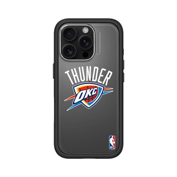iPhone 16 Pro Mod NX 黑 - NBA - Logo-奧克拉荷馬市雷霆 Oklahoma City Thunder - Light
