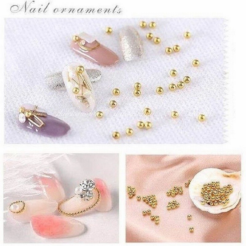 ネイルパーツ ブリオン 丸スタッズ メタルスタッズ セルフネイル ゴールド シルバー ホワイトシルバー ピンクゴールド ハンドメイド アクセサリーパーツ 通販 Lineポイント最大0 5 Get Lineショッピング