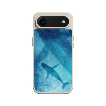 iPhone Air SolidX 貝殼灰 - 花生騷 WasangShow - 深海鯨魚
