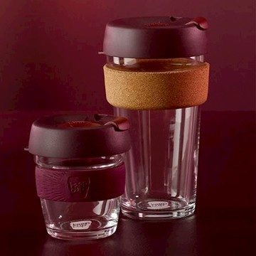 澳洲 KeepCup｜軟木 隨行杯 L -  甜酒紅