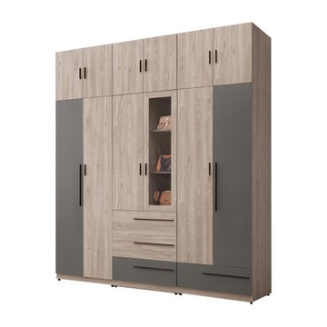 華沙7.5尺高衣櫥