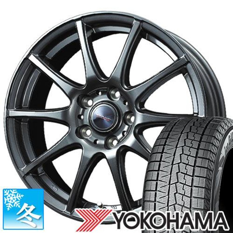 ハリアー 60系) 225/65R17 ヨコハマ アイスガード7 IG70 17インチ スタッドレスタイヤ ホイール 4本セット ヴェルヴァチャージ  | LINEブランドカタログ