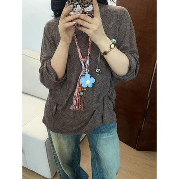 LYUMINA原創 花朵系列手工編織多功能手機掛鏈