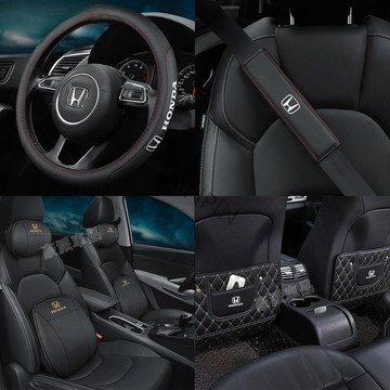 【本田組合】汽車內飾配件 Honda CRV HRV FIT CIVIC CITY 喜美 車載香薰 方向盤套頭枕●hpA