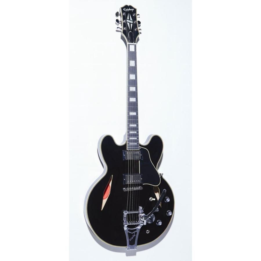 Epiphone   Shinichi Ubukata ES-355 Custom Bigsby ver.02 Ebony [生形 真一シグネイチャー] エピフォン(御茶ノ水本店)