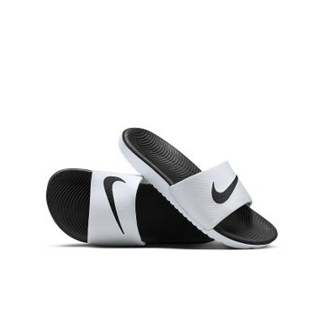 NIKE 拖鞋 童鞋 中童 大童 兒童 運動 KAWA SLIDE GS/PS 白 819352-100