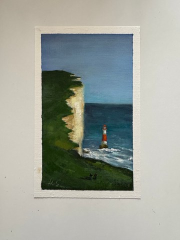 真實油畫明信片 21*13 公分