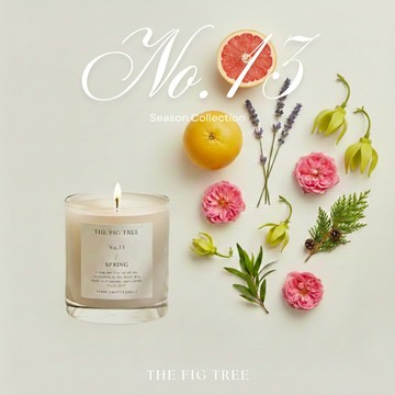 THE FIG TREE - Season 四季系列 天然工藝香氛蠟燭 210g - No.13  Spring 春