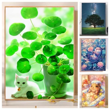 💛台灣製造💛盒裝💛 新款5D鑽石畫 DIY鑽石貼畫 手作 水鑽 手工點鑽畫 滿鑽 大幅 鑽貼畫 立體貼鑽畫 黏鑽畫