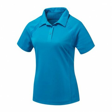 【【蘋果戶外】】山林 51P46 78 天藍 女 透氣排汗上衣 有領排汗衣 polo衫透氣涼爽吸濕快乾 春夏 Mountneer