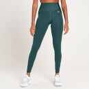 MP Women's Sculpt Laser Cut Leggings - Pine - XL