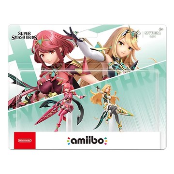 【Nintendo 任天堂】NS Switch Amiibo  PYRA&MYTHRA  光 & 焰 異度神劍 任天堂明星大亂鬥系列