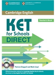 KET for Schools Direct Teacher's Book with Class Audio CD (1版) Chappell  Cambridge