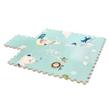 LOG 樂格 XPE 巧拼墊 10片/組 防水不滲漏 軟布擦拭好整理 拼接簡易 拆卸收納便利  南極蜜語  1組  30 x 30cm