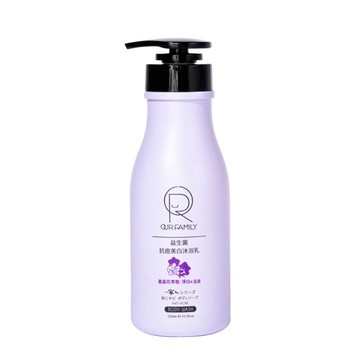 一家人益生菌抗痘美白沐浴乳500ml