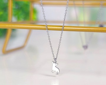 迷你吉娃娃項鍊(小朋友可戴) -迷你動物剪影系列