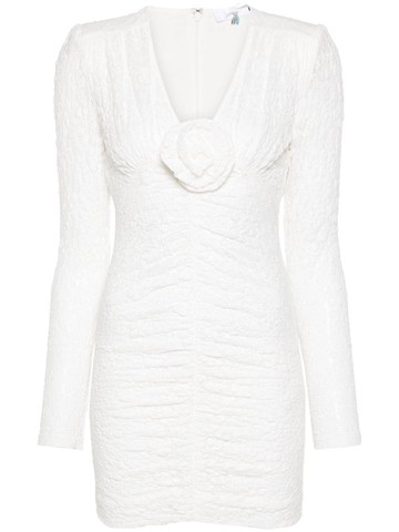 Vestito maxi con paillettes