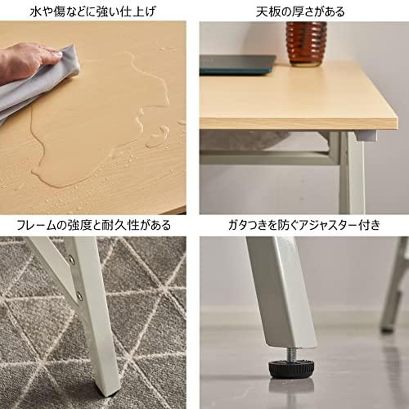 KR スタンディングデスク 昇降デスク 幅100cm 奥行60cm 高さ68~78cm