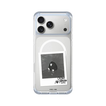 iPhone 17 Pro Max ClearX (MagSafe 兼容) 冰透藍 - 奧樂雞 Ology - 拍立得