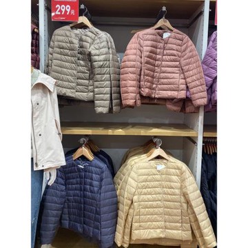 冬季短款輕薄內搭外穿媽媽羽絨