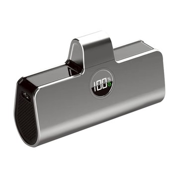 MCK 科技 商務款直插式行動電源 5000mAh Lightning  銀色  MCK-MPB003