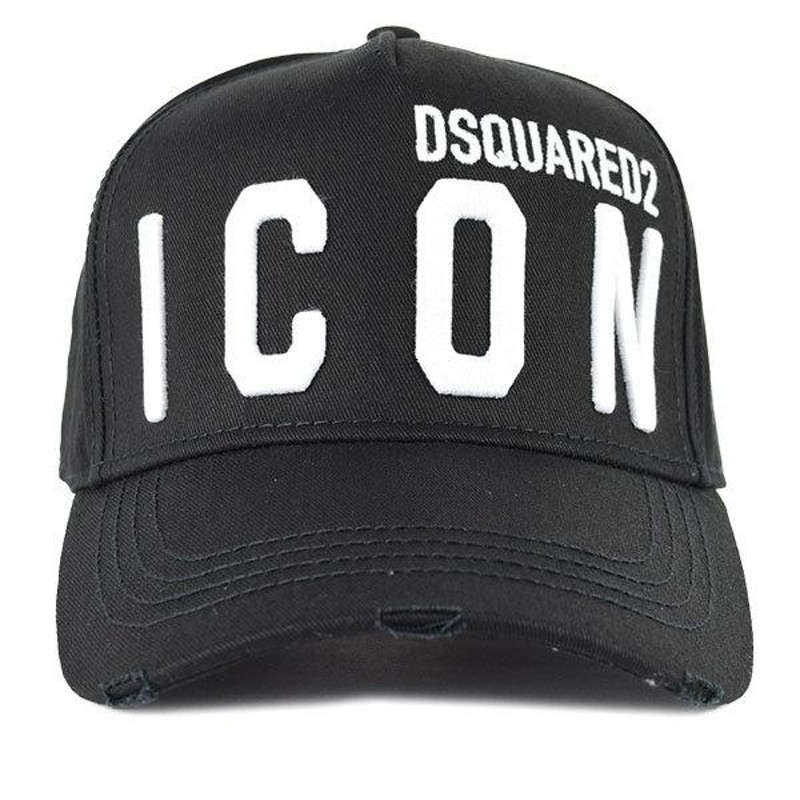 DSQUARED2 ディースクエアード 立体刺繍ICON ロゴ ベースボール ...