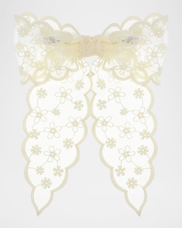 Wallflower Bow Barrette