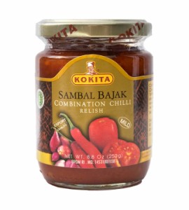 インドネシア チリ ソース サンバル バジャック Sambal Bajak    インドネシア料理 KOKITA（コキタ） バリ ナシゴレン 食品