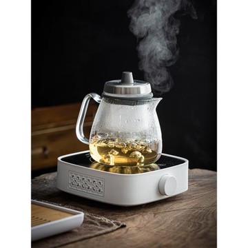耐高溫升降內膽玻璃燒水壺茶水分離電陶爐煮茶壺家用恒溫保溫墊