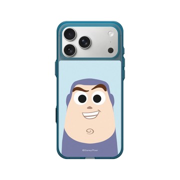 iPhone 17 Pro Max Clear (相機按鈕) 夜幕藍 - 迪士尼-玩具總動員 Toy Story - 大臉巴斯光年