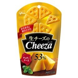 [Set of 10] Glico Fresh Cheese Cheesa Cheddar Cheese 40g