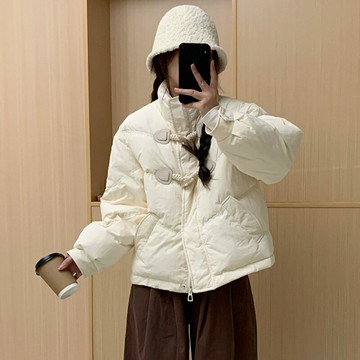 真 羽絨90%鴨絨 羽絨外套鴨絨夾克-加厚立領抗寒舒適女外套10色74ip20【獨家進口】【米蘭精品】