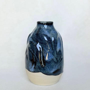 深海迷途。手工陶瓷花瓶 花器 花道道具 陶藝 新年禮物