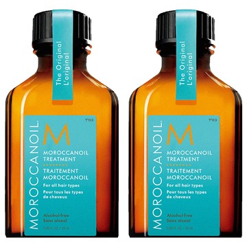 MOROCCANOIL 摩洛哥優油 護髮油 TREATMENT 適用於所有髮質 讓秀髮更加柔順光滑  25ml  2瓶