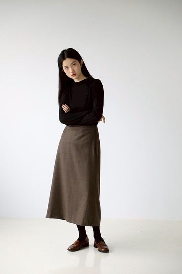 義大利產羊毛格紋裙超絲滑 I Italian wool skirt