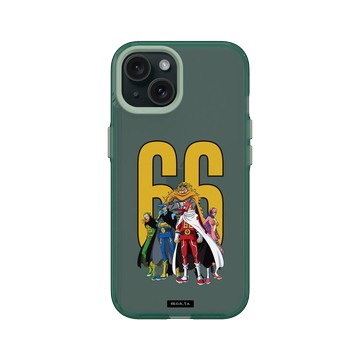 iPhone 15 Clear 憂墨綠 - 航海王 One Piece - 角色系列-傑爾馬66